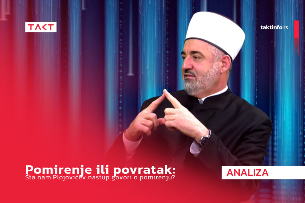Rešad ef. Plojović tokom gostovanja na Sandžak televiziji i Refref radiju